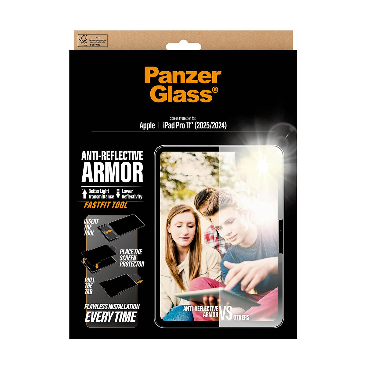 PanzerGlass® Anti-Reflective Armor Screen Protector iPad Pro 11
